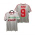 Camisola Liverpool Rush 9 1989 1991 Retro Homem Equipamento Segundo Manga Curta
